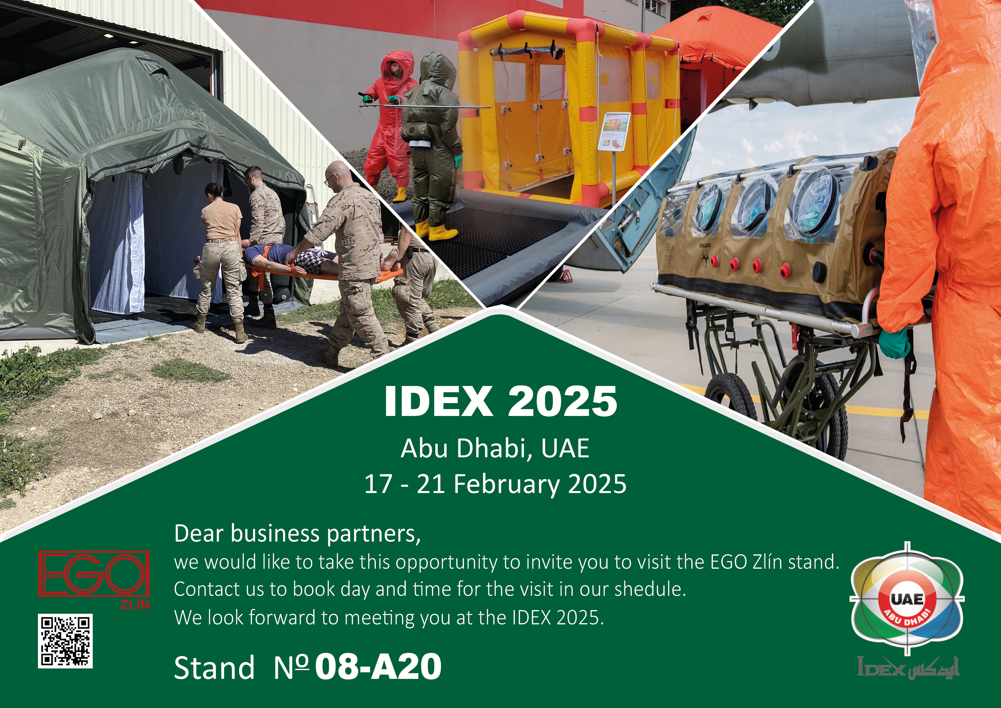 IDEX 2025 Abu Dhabi, UAE 17. - 21. února 2025